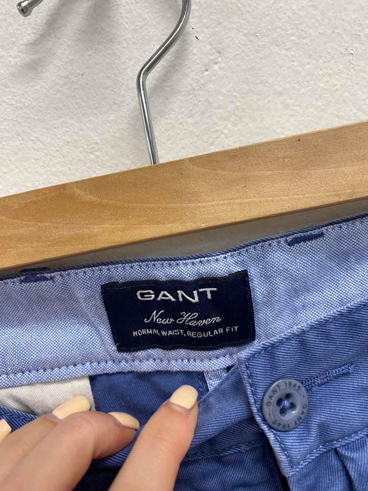 Fabulous GANT Trousers W38" Blue chino L34 LO442