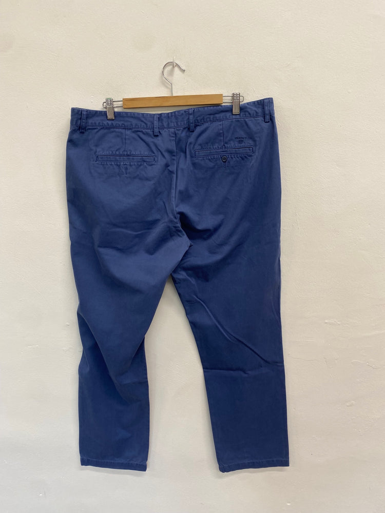 Fabulous GANT Trousers W38" Blue chino L34 LO442