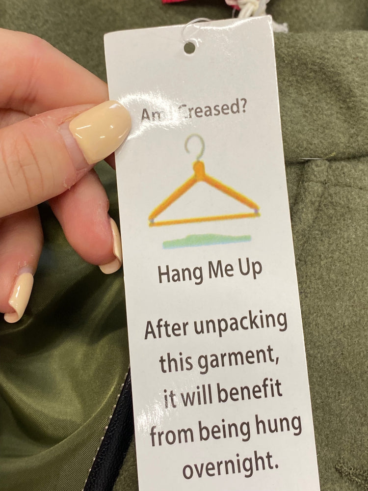 Fabulous Joe browns Military Jacket UK 8 Khaki wool blend BT001