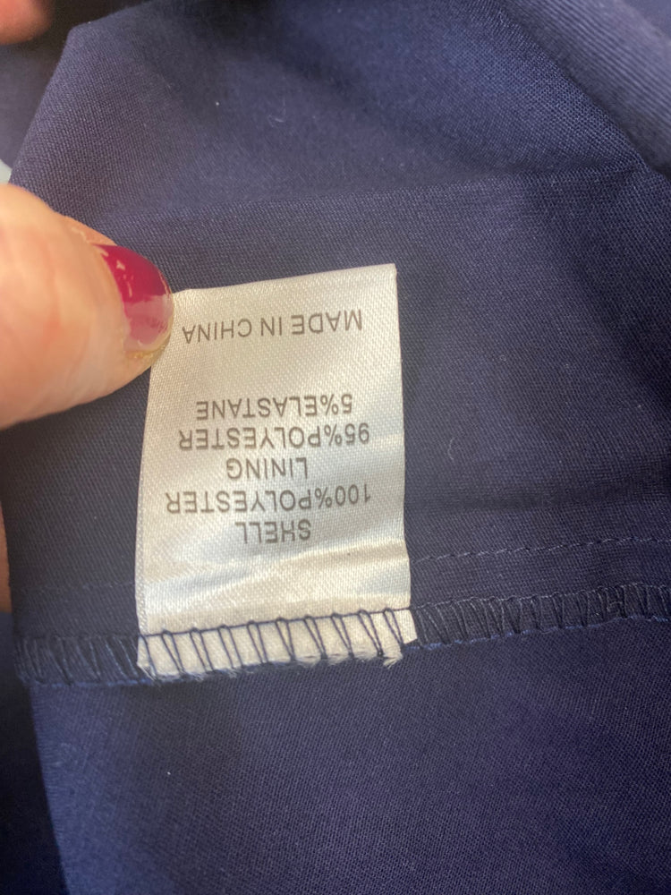 Fabulous Lindy Bop Dress Uk14 Navy Blue retro swing classic NB445