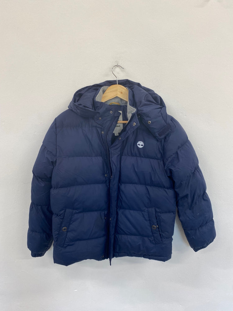 Fabulous Timberland Boys Navy Puffer Jacket 12yrs TM447