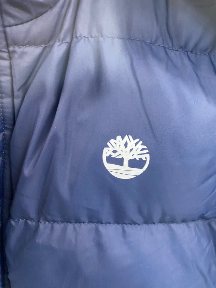 Fabulous Timberland Boys Navy Puffer Jacket 12yrs TM447
