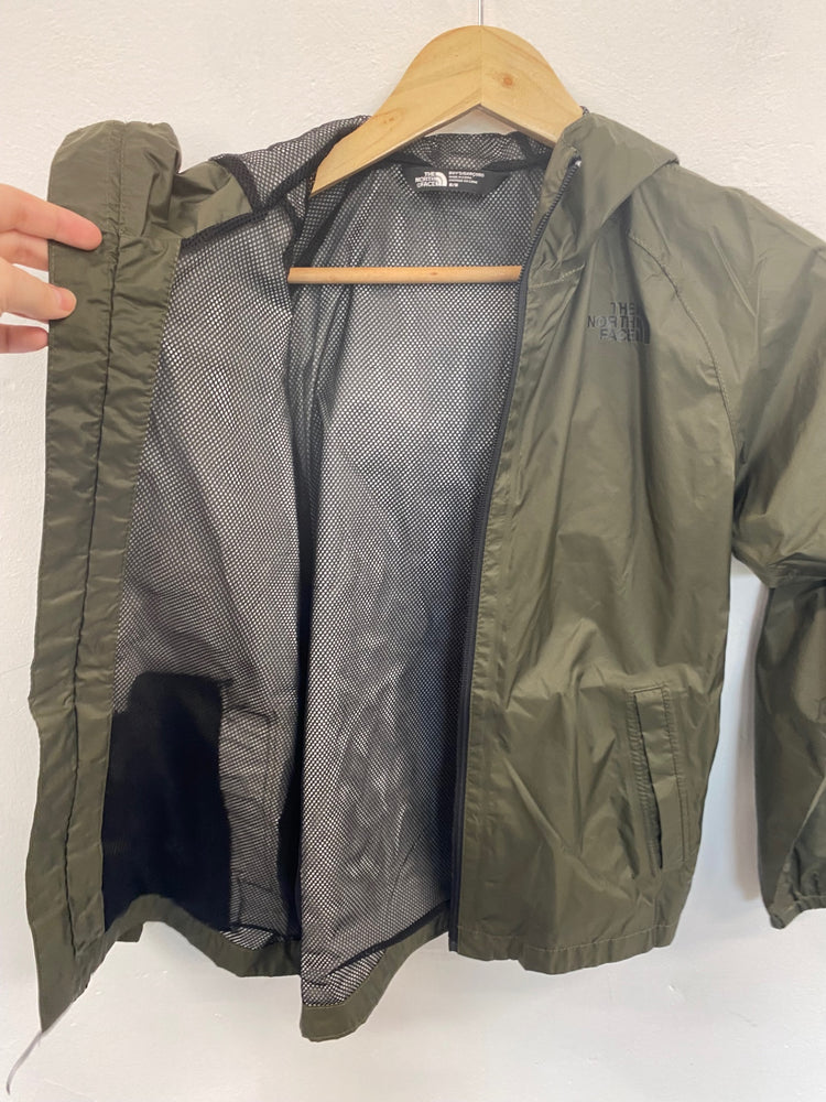 Fabulous The North Face Khaki Boys Dryvent Raincoat UK M TM447