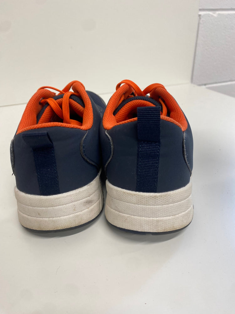 Fabulous Russell & Bromley Relay L Sneakers UK6 Navy blue with orange accents KM001