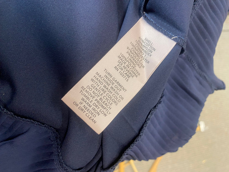 Fabulous Nanette Lepore lace overlay Dress UK12 Navy Blue oversized MD002