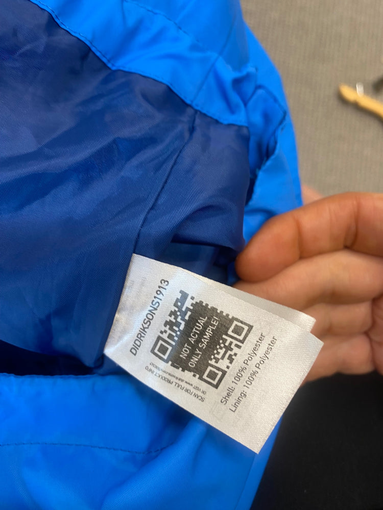 Fabulous DIDRIKSONS Raincoat Age 9-10 Blue Practical fun KM001