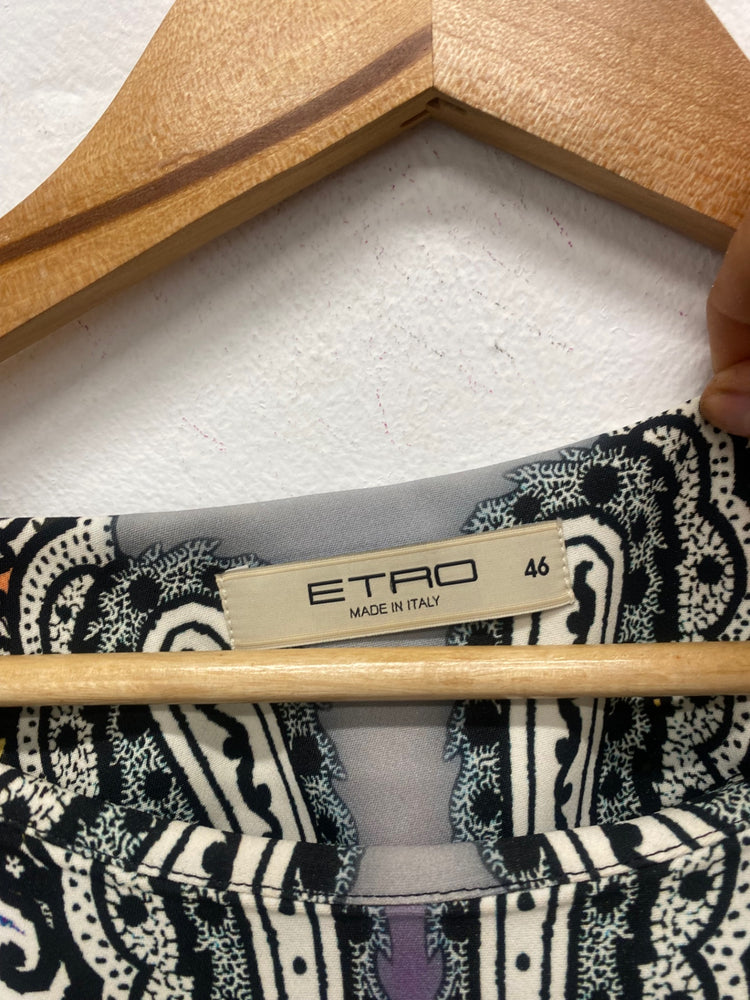 Fabulous Etro abstract Dress UK14-16 Italian 46 MD002