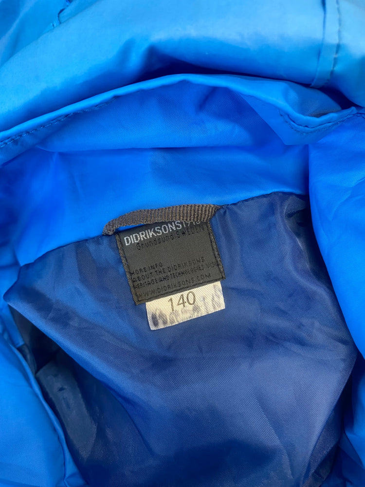 Fabulous DIDRIKSONS Raincoat Age 9-10 Blue Practical fun KM001
