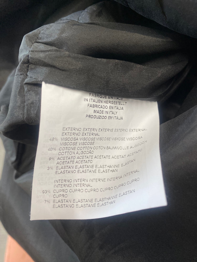 Fabulous ETRO paisley party occasion Dress Uk14 black fitted Italian 48 MD002