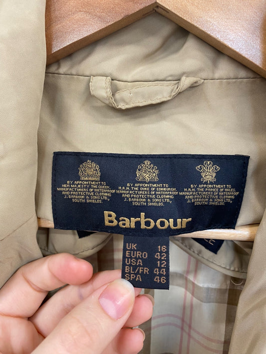 Fabulous Barbour L2196 Metallic Cath Jacket UK16 LG276