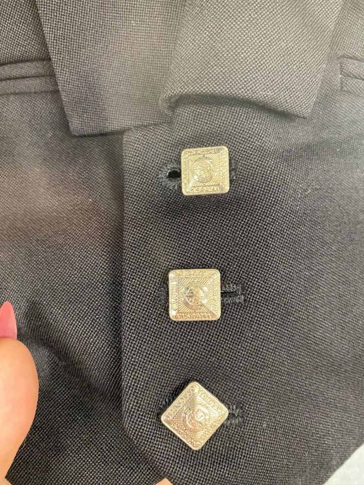 Classic Traditional Prince Charlie Kilt Jacket & Waistcoat Ex Hire UK 38L #112 MD001