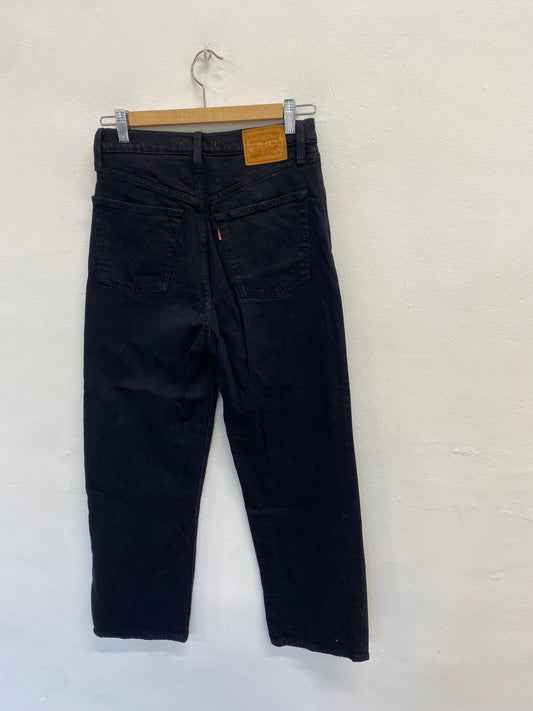 Fabulous Levis Jeans W27” Black rib cage straight AO001