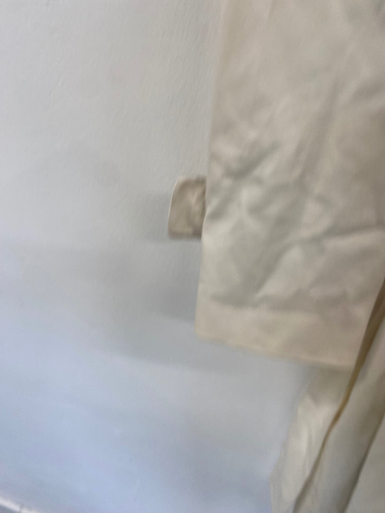 Fabulous L.K. Bennett Trench formal elegant Coat UK10 Cream GM143