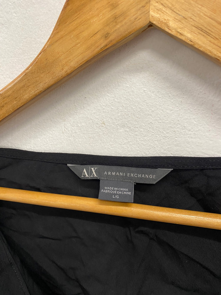 Fabulous A|X Armani Exchange Dress sequin UK L Black GM143