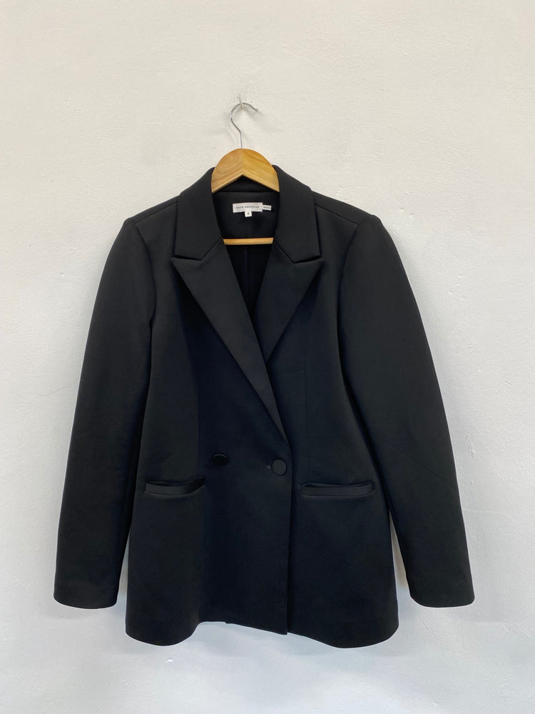 Fabulous Good American Scuba Black Blazer UK12 Black GM143