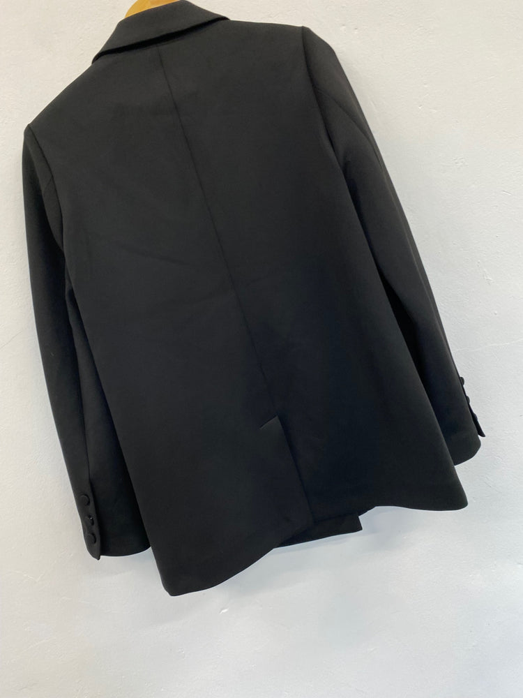 Fabulous Good American Scuba Black Blazer UK12 Black GM143