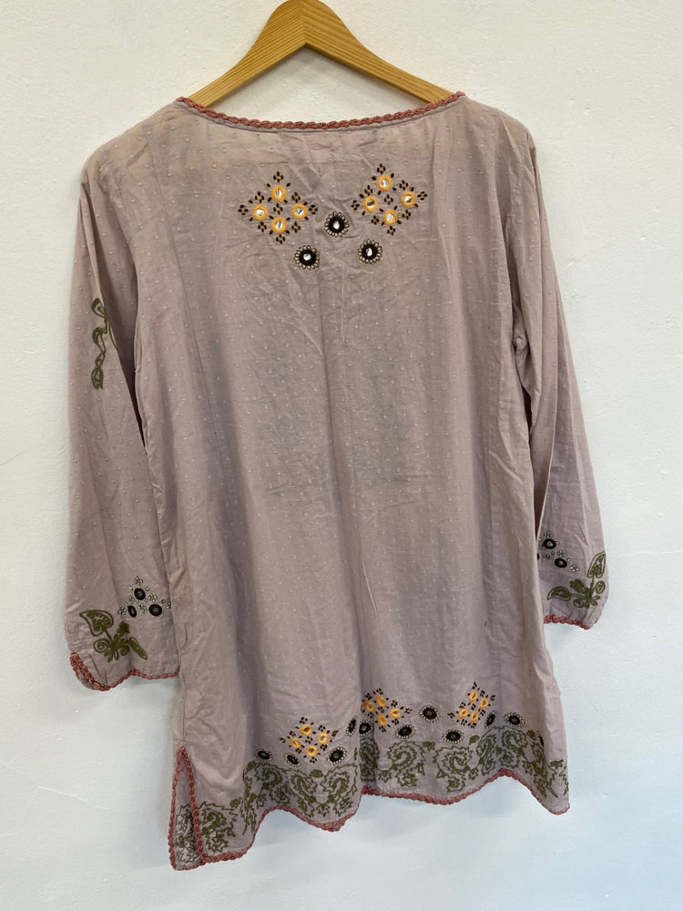 Fabulous Odd Molly Mini dress UK12 Rose floral boho Cottagecore GM143