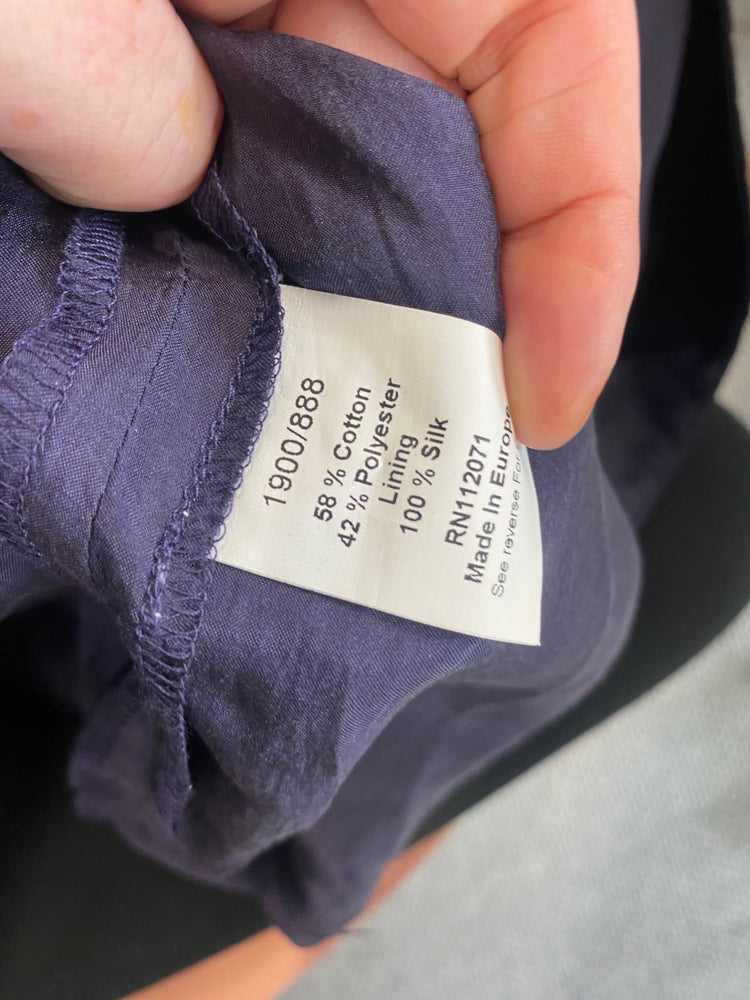 Fabulous Jigsaw evening party Dress UK12 Navy blue GM413