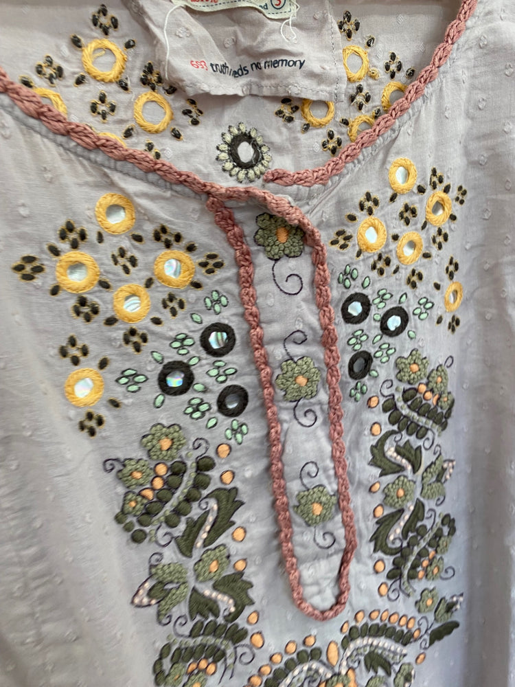 Fabulous Odd Molly Mini dress UK12 Rose floral boho Cottagecore GM143