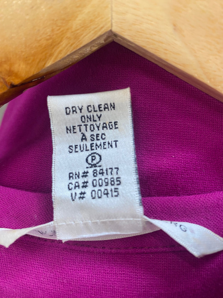 Fabulous Diane Von Furstenberg Magenta Dress UK12 Fuchsia Events Party GM143