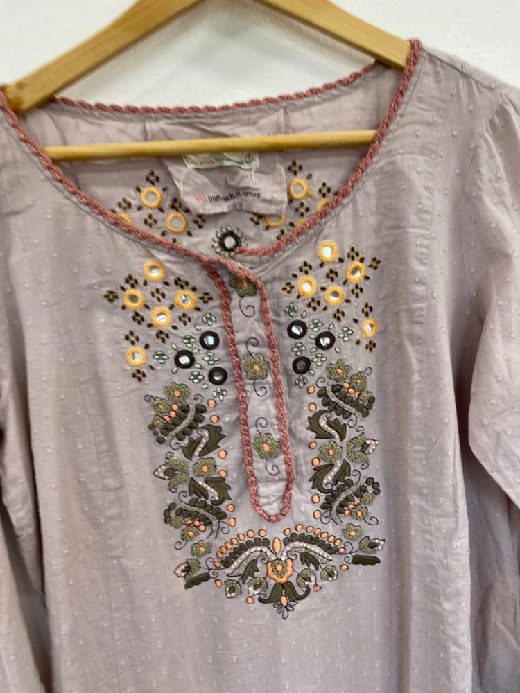 Fabulous Odd Molly Mini dress UK12 Rose floral boho Cottagecore GM143