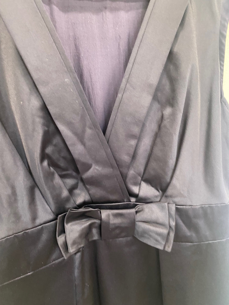 Fabulous Jigsaw evening party Dress UK12 Navy blue GM413