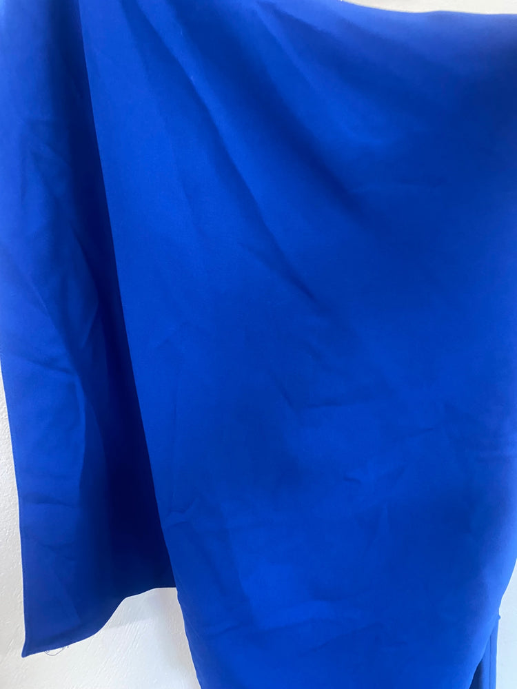 Fabulous Roland Mouret Draped corset Jumpsuit Uk14 Blue GM143