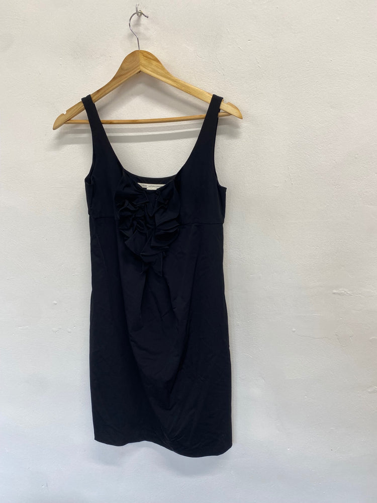 Fabulous Diane Von Furstenberg Dress Uk 10 Black adaline GM143