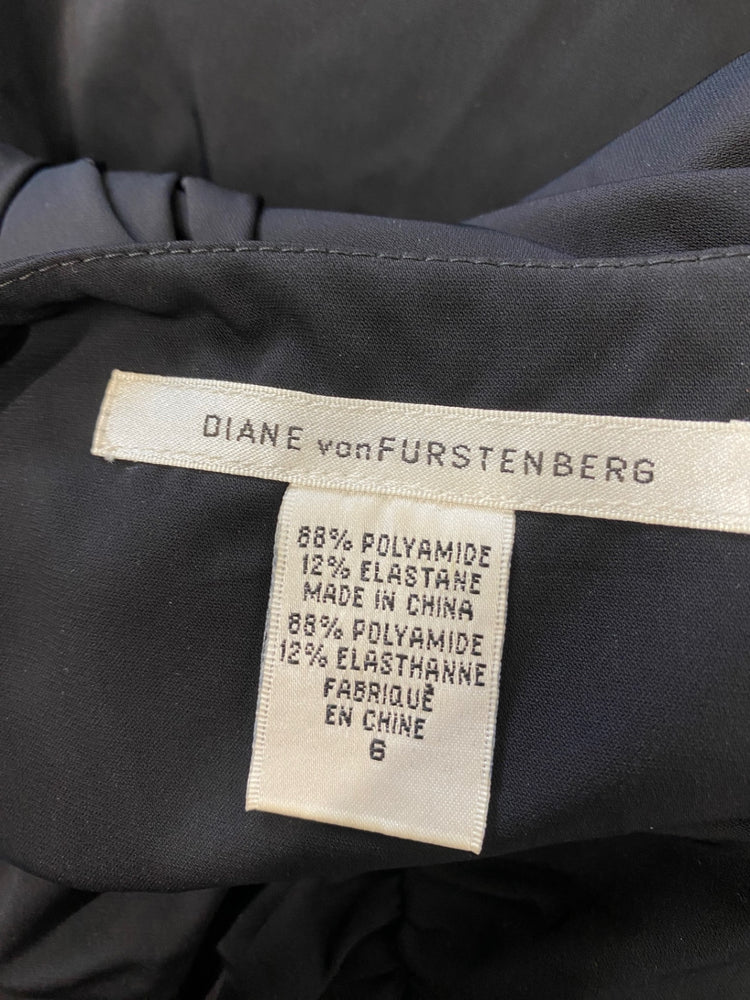 Fabulous Diane Von Furstenberg Dress Uk 10 Black adaline GM143