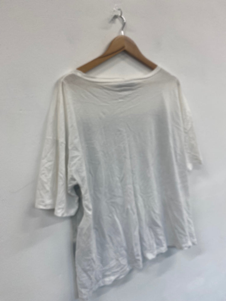 Fabulous Vintage Rare Y2K Stella McCartney T-Shirt UK12 White IT44 GM143