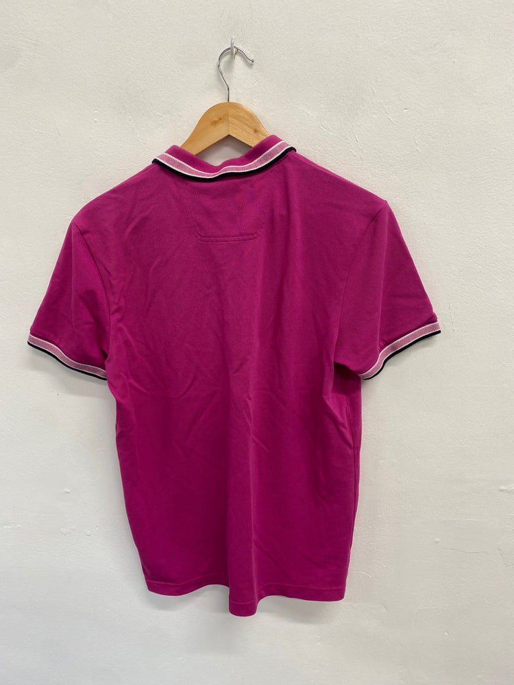 Classic Hugo Boss paddy Polo Shirt UK L Pink GM143