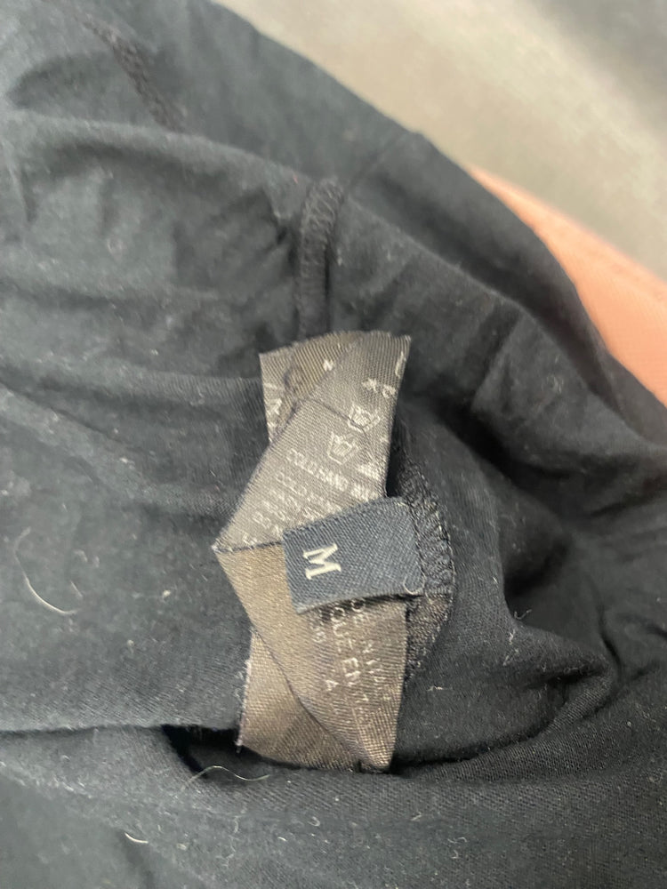 Fabulous Vintage Y2K alternative punk Prada Top UkM Black GM143