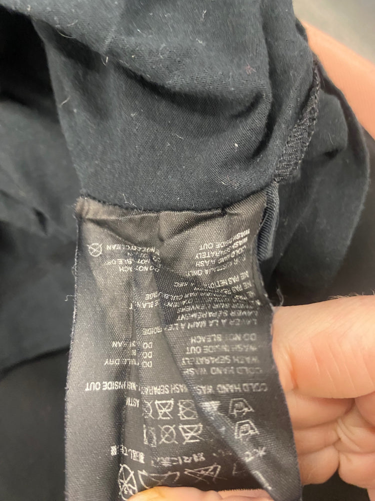 Fabulous Vintage Y2K alternative punk Prada Top UkM Black GM143