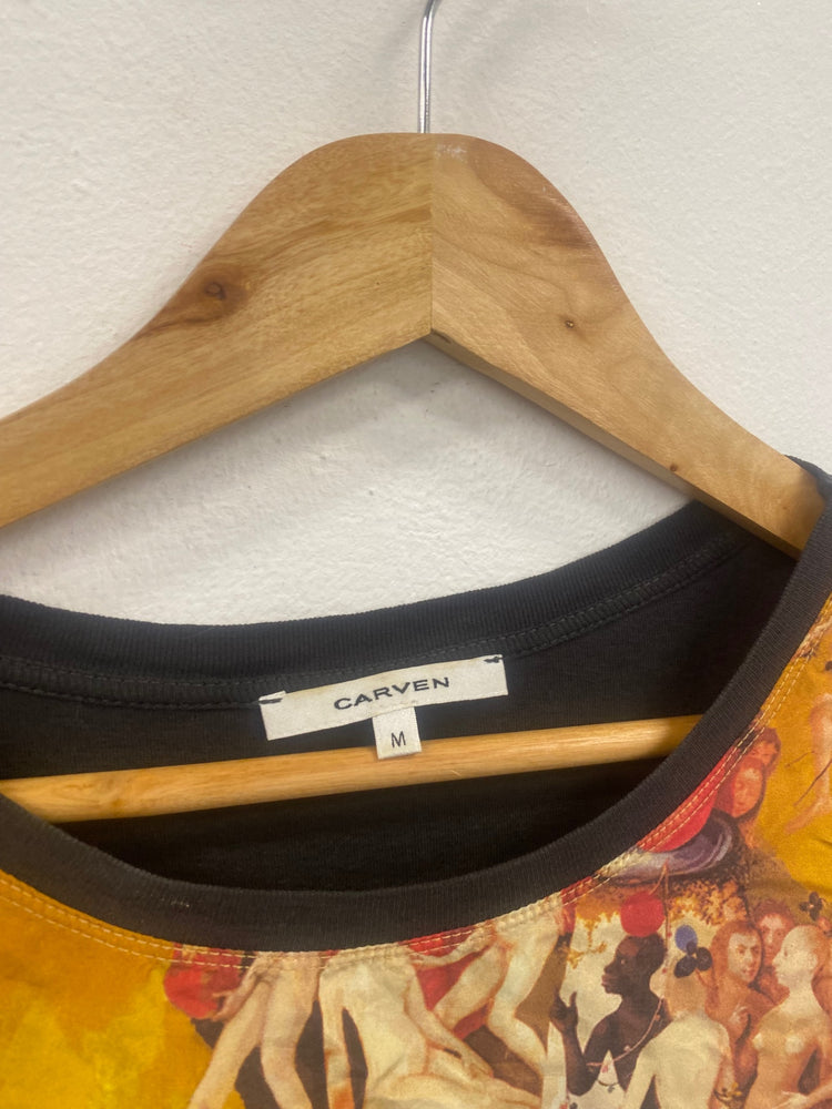 Fabulous Carven Bosch T shirt UkM Rare Artwork GM143