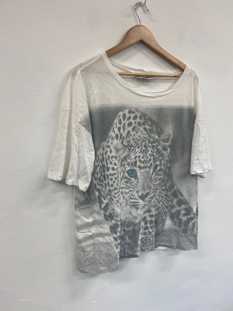 Fabulous Vintage Rare Y2K Stella McCartney T-Shirt UK12 White IT44 GM143