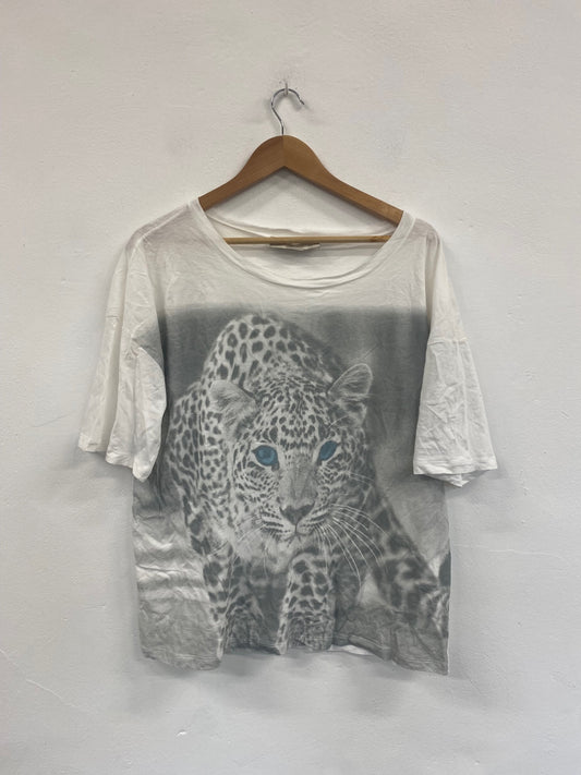 Fabulous Vintage Rare Y2K Stella McCartney T-Shirt UK12 White IT44 GM143