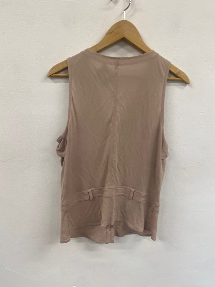 Fabulous Rare Vintage 2003 Yves Saint Laurent Top UkM Beige Tom Ford era GM143