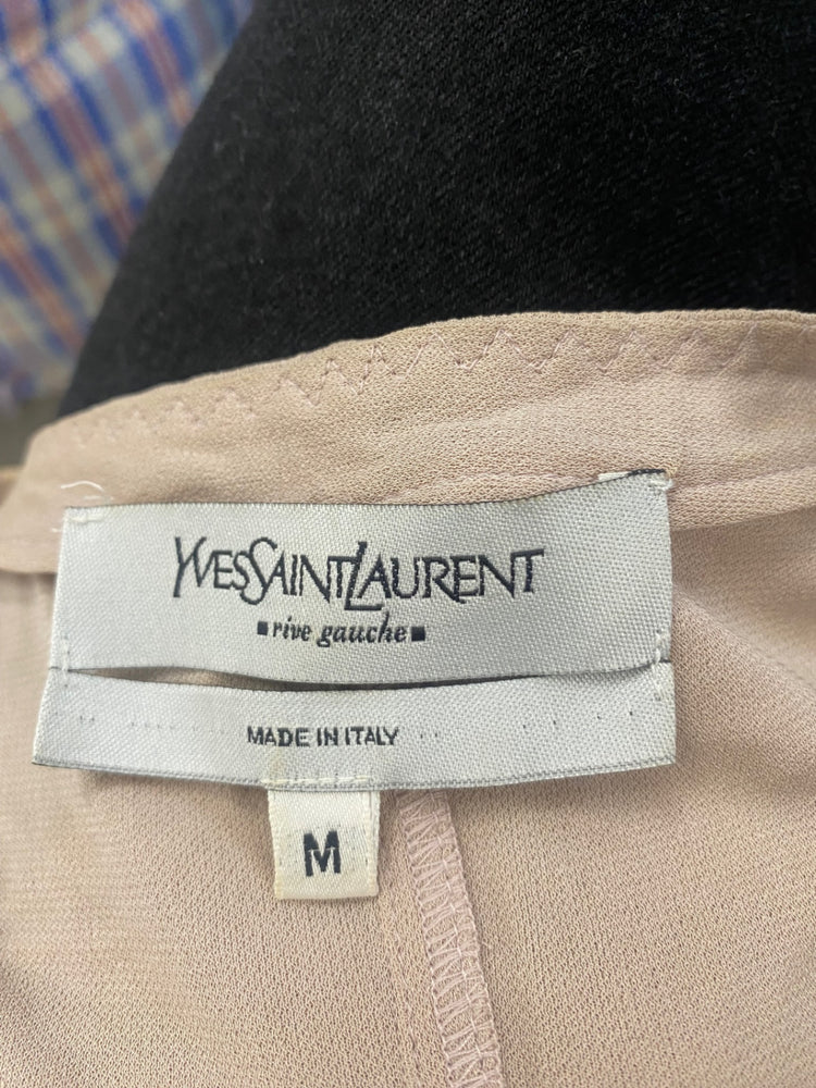 Fabulous Rare Vintage 2003 Yves Saint Laurent Top UkM Beige Tom Ford era GM143