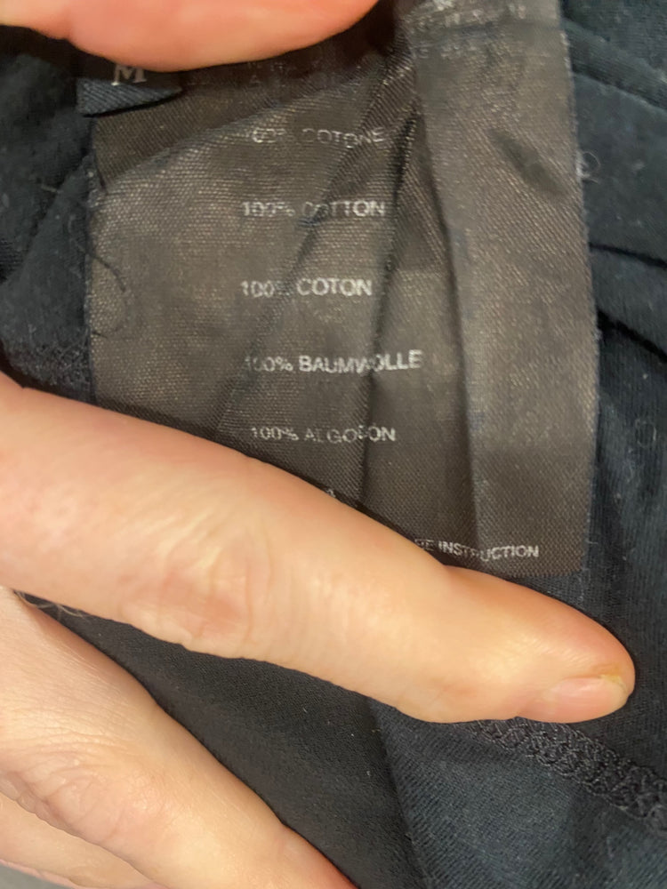 Fabulous Vintage Y2K alternative punk Prada Top UkM Black GM143