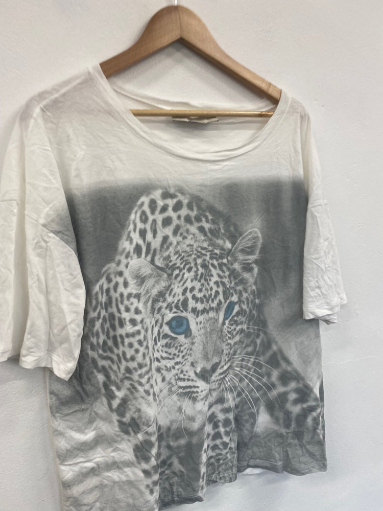 Fabulous Vintage Rare Y2K Stella McCartney T-Shirt UK12 White IT44 GM143