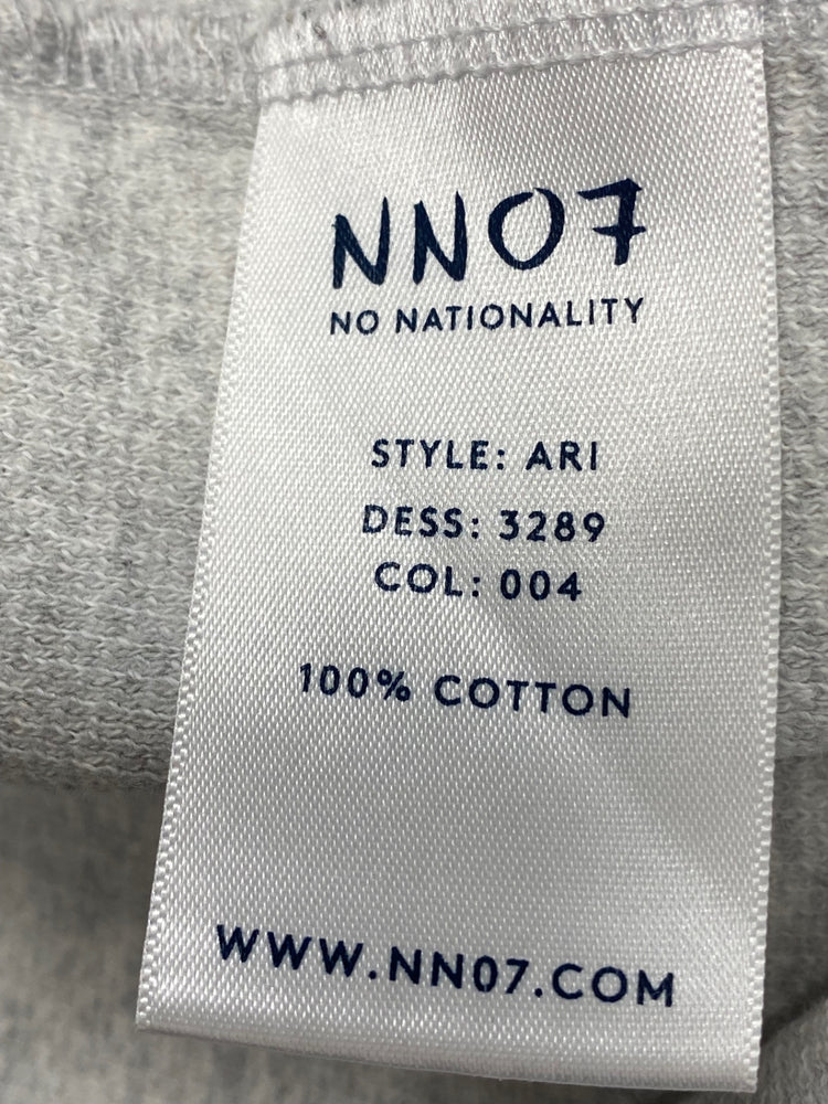 Fabulous NN07 Long sleeve top cotton Ari UK M Grey ZB458