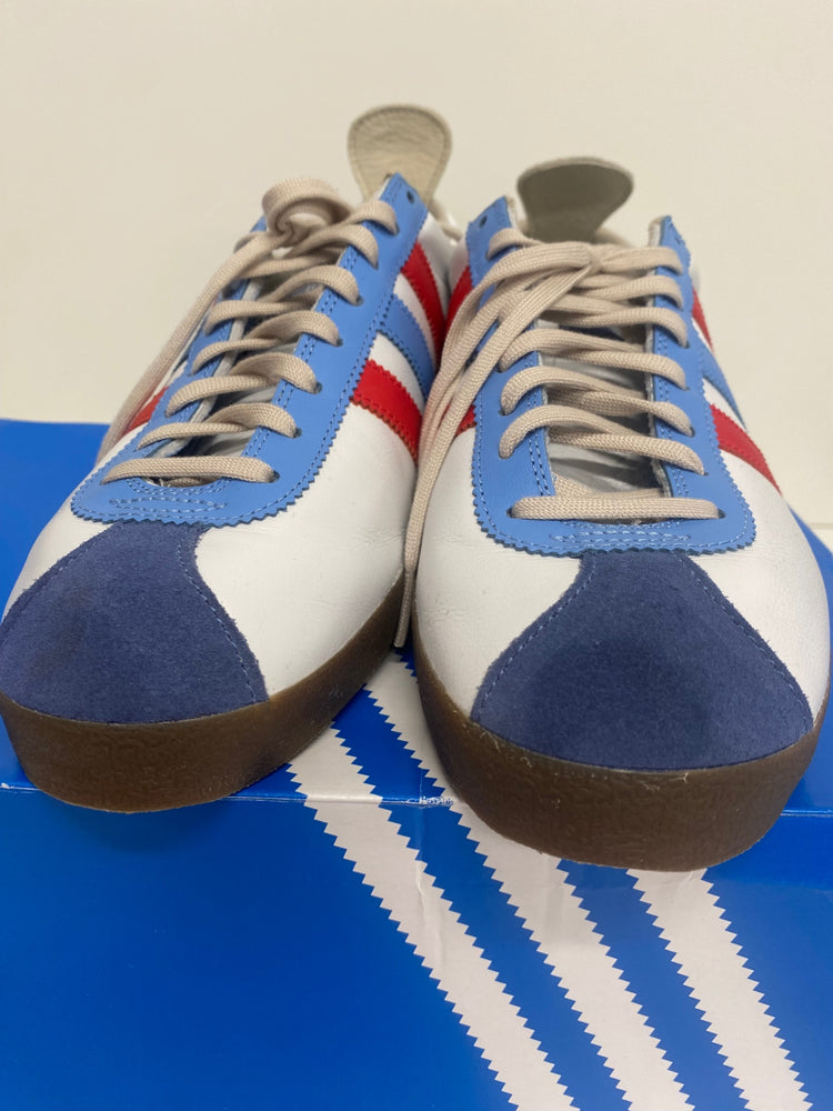 Fabulous Adidas Gazelle Vintage Sneakers UK8 White