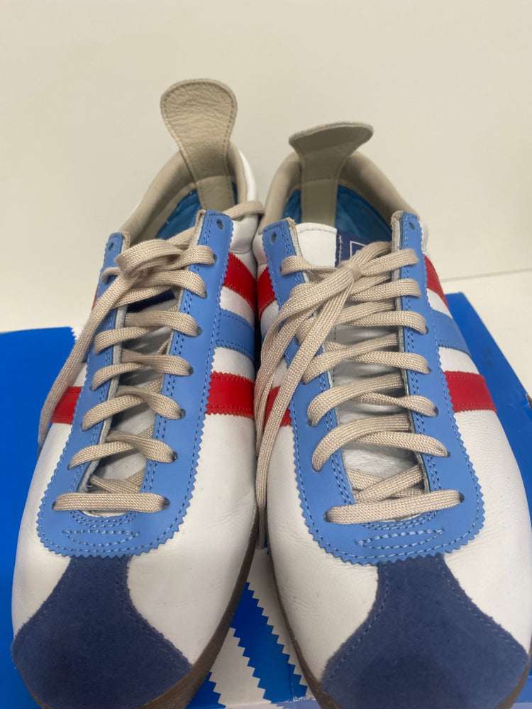 Fabulous Adidas Gazelle Vintage Sneakers UK8 White