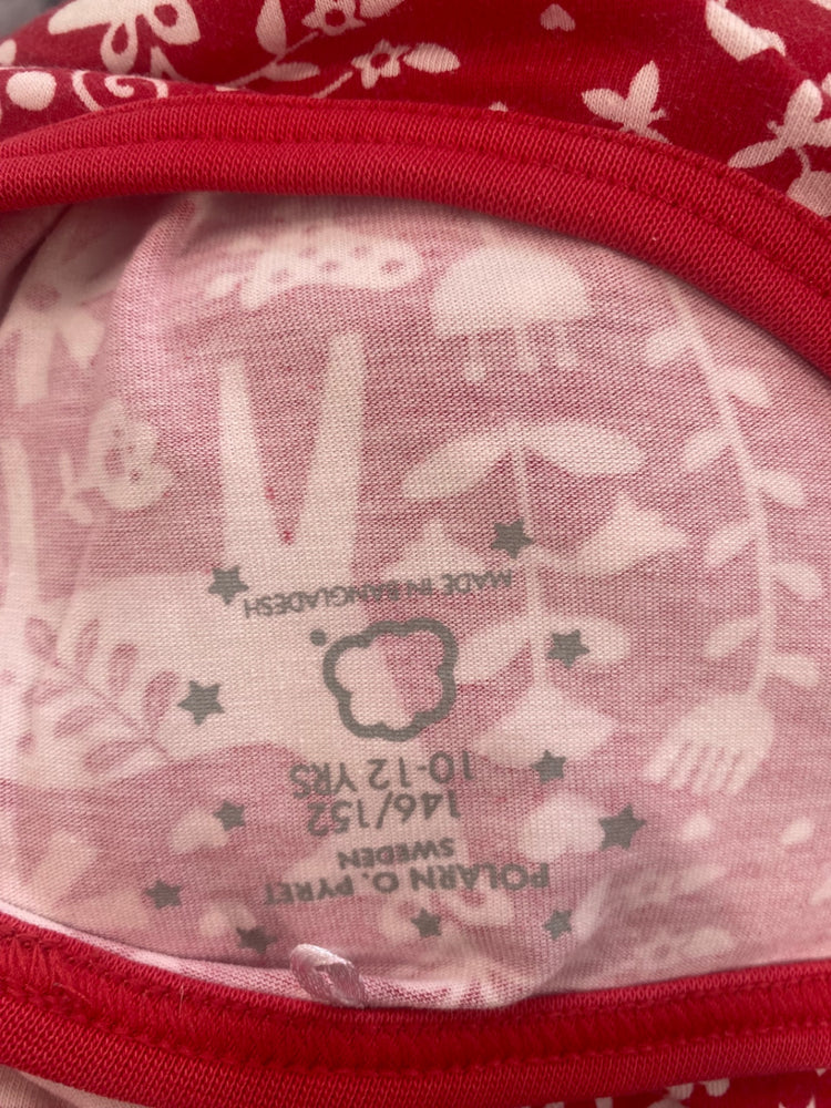 Fabulous Polarn o pyret Pyjama Set Age 9-10 Red & white #7 SW461