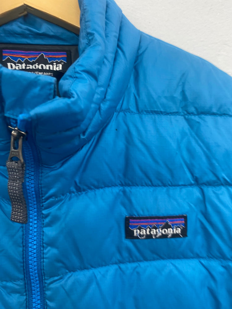 Fabulous Berghaus down Puffer Jacket Age 7-8 Light Blue teal SW461