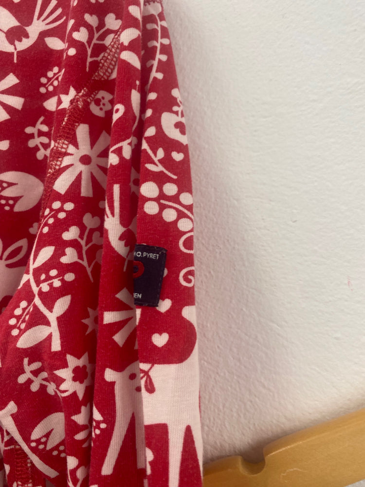 Fabulous Polarn o pyret Pyjama Set Age 9-10 Red & white #7 SW461