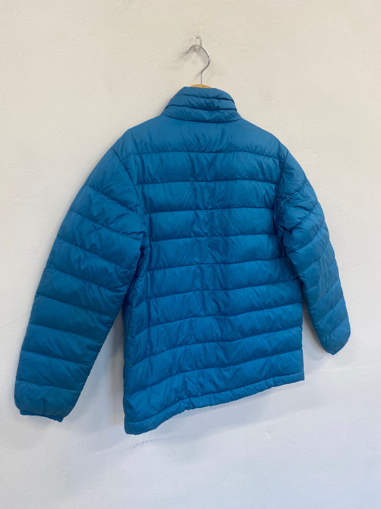 Fabulous Berghaus down Puffer Jacket Age 7-8 Light Blue teal SW461