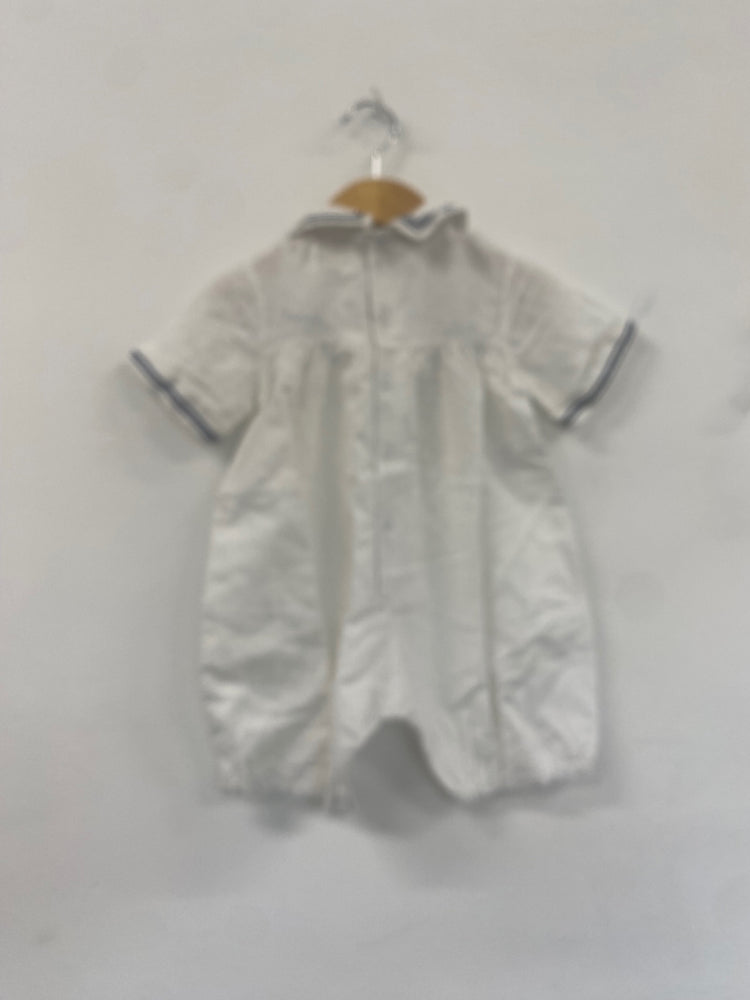 Fabulous Emile Et Rose sailor traditional Baby Clothes 6-9mths White Hat & suit #5 SW461