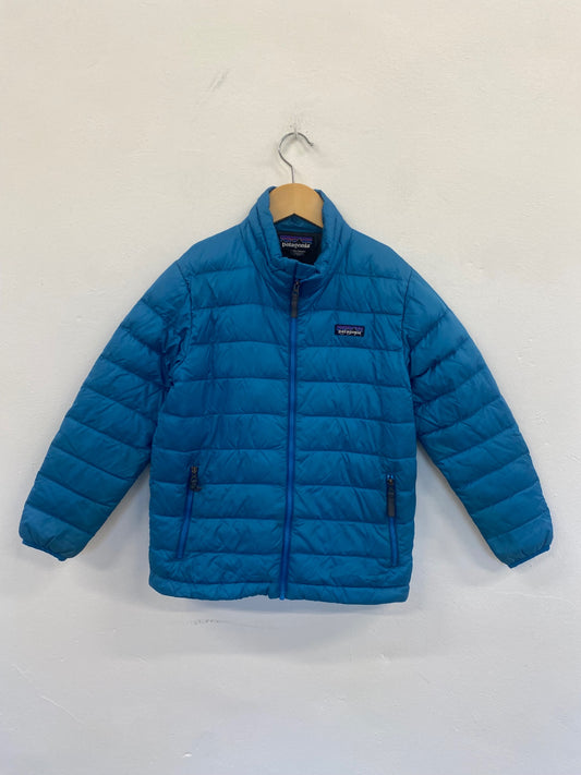 Fabulous Berghaus down Puffer Jacket Age 7-8 Light Blue teal SW461