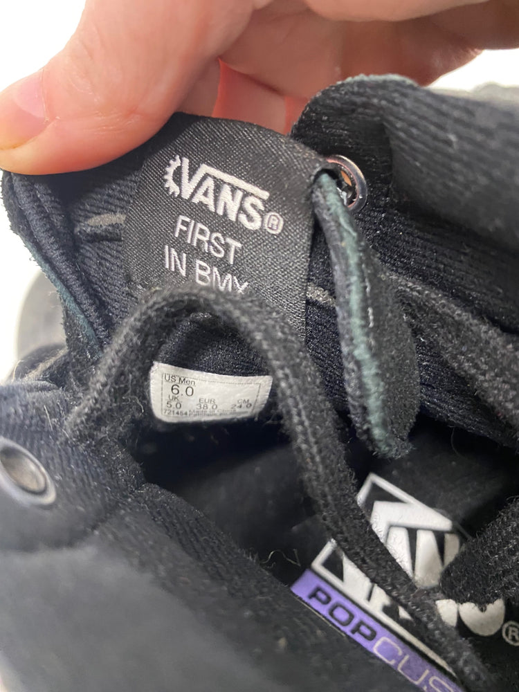 Fabulous Vans Suede waffle cup BMX black gradient Sneakers UK5 Rare SW461